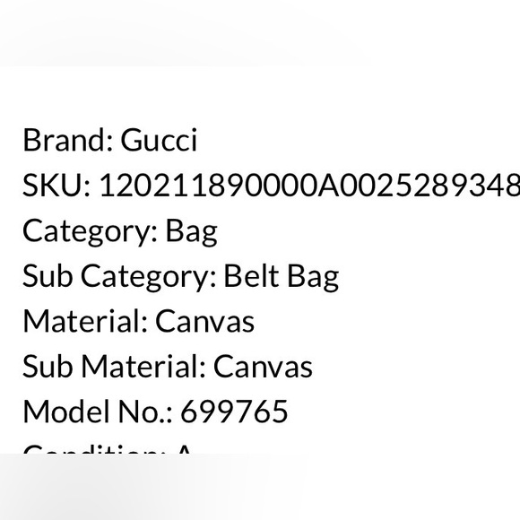 New💕Gucci GG Supreme Ophidia Belt Bag with a shoulder chain strap 💕 - Picture 10 of 10